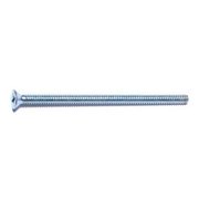 MIDWEST FASTENER #6-32 x 2-1/2 in Phillips Flat Machine Screw, Zinc Plated Steel, 100 PK 07269